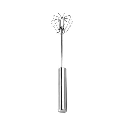 🔥 LAST DAY 50% OFF! ⏰ Stainless Steel Semi-Automatic Eggbeater Easy Whisk – No Wrist Pain, Bidirectional Spin & Cordless ✨