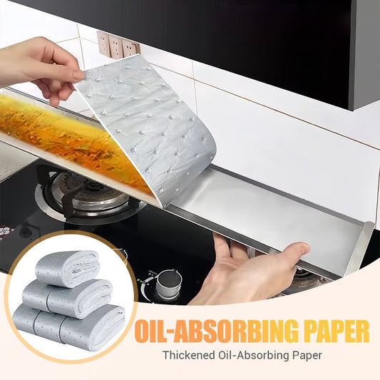 📢📢50% OFF!! ⏰Papel Absorbente de Aceite Grueso para Campana Extractora