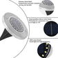 ☀️ ¡50% de descuento! Luz solar de suelo para jardín · 8 LED · Sin cableado