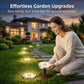 ☀️ ¡50% de descuento! Luz solar de suelo para jardín · 8 LED · Sin cableado