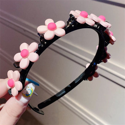 🌺 Pasador Trenzado para Niñas – Peinado fácil en 5 min y diseños kawaii ✨