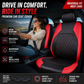 🚗✨ ¡50% DE DESCUENTO! Set de 9 piezas de fundas de asiento de coche de cuero – ajuste universal, transpirable y fácil de limpiar para un interior perfecto