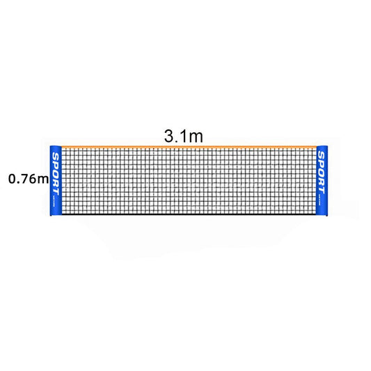 Red Portátil de Bádminton y Tenis – Ancho Ajustable 3–6m, Fácil Montaje