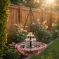 🔥💐 Oferta de primavera · ¡49 % DE DESCUENTO! 🐦 Fuente solar colgante en cascada para aves