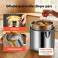 🔥 -50% ! 🍳 Freidora Multifunción de Acero Inoxidable 304 – Certificada Alimentaria – Diseño Antisalpicaduras & Cesta Filtrante para Papas Fritas y Pollo 🥟