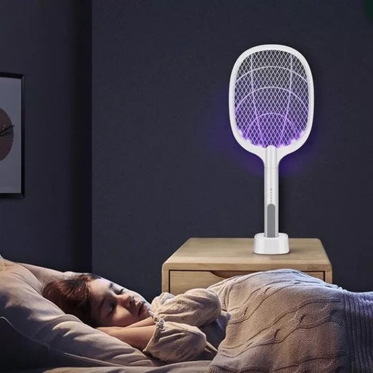 🚫🦟 2-en-1 lámpara eléctrica mosquitera y mosquitera para la noche