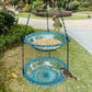 🔥💐 Oferta de primavera · ¡49 % DE DESCUENTO! 🐦 Fuente solar colgante en cascada para aves