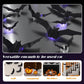 🦇 ¡50% DE DESCUENTO! 🎃 Murciélagos LED 3D Decoración Halloween – Luz Morada, Colgantes y Adhesivos para Pared – Ambiente Terrorífico para Casa y Fiesta 🌙