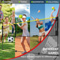 Red Portátil de Bádminton y Tenis – Ancho Ajustable 3–6m, Fácil Montaje