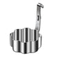 🥚🍳 Molde para Huevos de Acero Inoxidable 304 – Formas Divertidas para el Desayuno, Base Plana Antifugas y Diseño de Fácil Desmoldeo