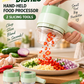 🔪 ¡50% de descuento! Cortador eléctrico de verduras de mano 4 en 1