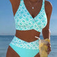 👙 Bikini de Dos Piezas con Talle Alto para Mujer 🌊