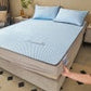 Exclusivo 50% de descuento | Set de ropa de cama de enfriamiento de seda de hielo | Manto y funda de almohada de verano transpirable y deshidratante | Acogedor de sueño ligero de secado rápido