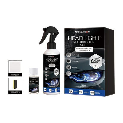 🚗 ¡50 % de descuento! Kit para restauración de faros · pulidor de 100 ml y protector de 20 ml