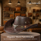 ☀️🌬️ ¡TIEMPO LIMITADO 50% OFF! 🤠Sombrero Vaquero Transpirable con Protección Solar