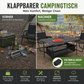 🏕️ ¡60% DESCUENTO! 🪑 Mesa de Camping Portátil – Plegable, Estable y de Montaje Rápido – Ideal para Camping, Picnic y Playa ☀️