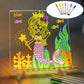 🎨 ¡50% DE DESCUENTO AHORA! ✨ Pizarra LED Luminosa – Incluye 7 rotuladores de colores, pantalla brillante y reutilizable – Perfecta para mensajes, recordatorios y diversión creativa 🖍️
