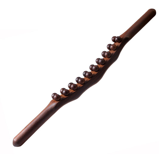 🔥🔥 Rodillo de Masaje Linfático de Madera
