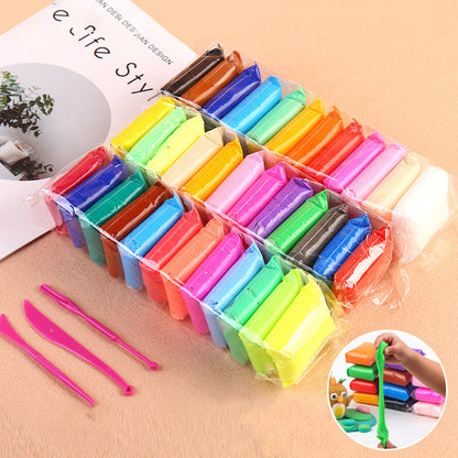 🎨 ¡COMPRA 2 Y LLEVA 1 GRATIS! 🎁 Arcilla Ultra Ligera 36 Colores – Segura· no tóxica y suave – Perfecta para la creatividad y manualidades de los niños 🌈