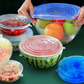 🔥 Tapas de Silicona Reutilizables para Alimentos – Pack de 6 Cubiertas Flexibles 🥣✨