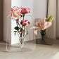 💐Compra 2 y lleva 1 gratis🎁 Florero Acrílico Transparente Estilo Nórdico | Elegante Soporte de Plantas para Escritorio y Decoración del Hogar | Centro de Mesa Moderno para Sala y Bodas