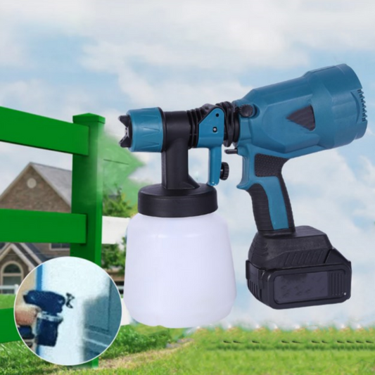 🎉 Oferta 2026 — ¡Más de 16.000 Vendidos! 🎨 Pistola Pulverizadora Eléctrica Ligera – 5 Tamaños de Boquilla· Libertad Inalámbrica – Acabado Profesional· Simplicidad DIY! ✨