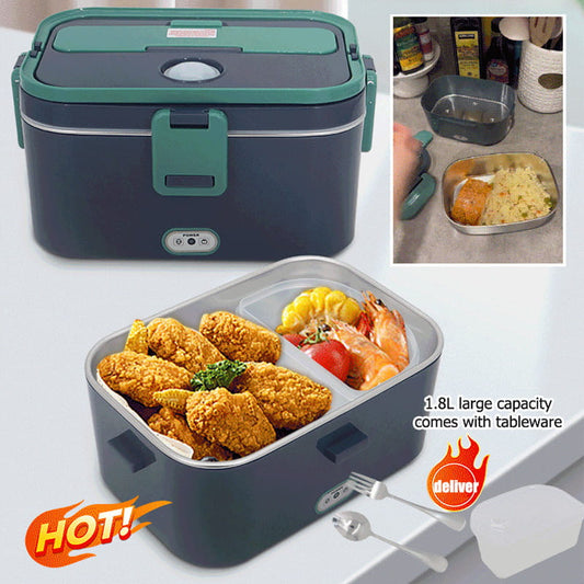 🔥🍱 Fiambrera Eléctrica Portátil con Calentador de Comida