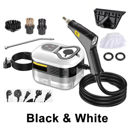 💨 Limpiador de Vapor Portátil de Mano – 10 Accesorios 🛠️· Niveles Ajustables ⚙️· Calentamiento Rápido 🔥 – Para Cocina 🍳· Baño 🚿· Azulejos 🧱 y Coche 🚗