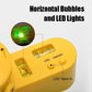 Nivel láser multifunción 8 en 1 con doble burbuja y luz LED