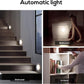 📢 ¡50 % DE DESCUENTO! 💡 Luz recargable con sensor de movimiento y soporte magnético