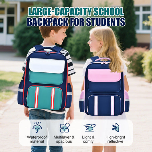 🔥 Mochila Escolar de Gran Capacidad para Estudiantes