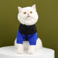 Chaqueta de abrigo con cremallera para perros y gatos