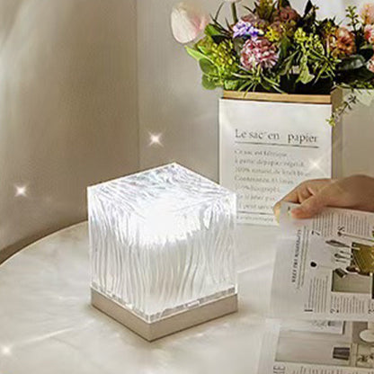 ✨Lámpara LED Ambiental con Efecto de Ondas de Agua✨