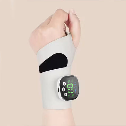 🔥🎁 Masajeador eléctrico de muñeca recargable y ajustable · 8 modos y 30 intensidades