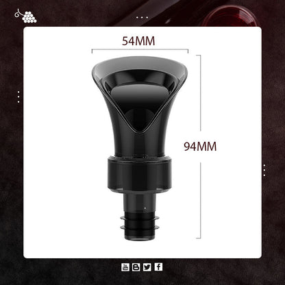 ¡50% DE DESCUENTO AHORA! 🧪 Envasadora de vino 2 en 1: bomba de vacío y selladora, conserva la frescura y el aroma ✨