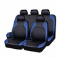 🚗✨ ¡50% DE DESCUENTO! Set de 9 piezas de fundas de asiento de coche de cuero – ajuste universal, transpirable y fácil de limpiar para un interior perfecto