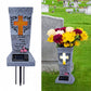 🕊️ ¡50% de descuento! Adorno conmemorativo para mascotas con portaflores · Jardín · Edición Halloween