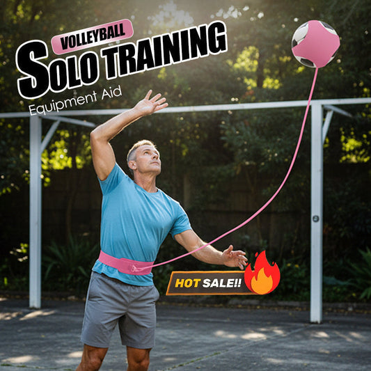 ✨ ¡50 % DE DESCUENTO! 🏐 Entrenador de voleibol con cuerda elástica · Cinturón ajustable y 2 accesorios de colocación