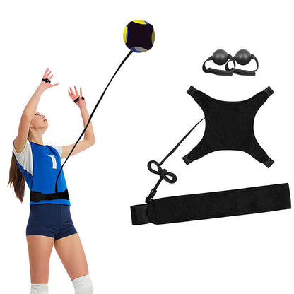 ✨ ¡50 % DE DESCUENTO! 🏐 Entrenador de voleibol con cuerda elástica · Cinturón ajustable y 2 accesorios de colocación