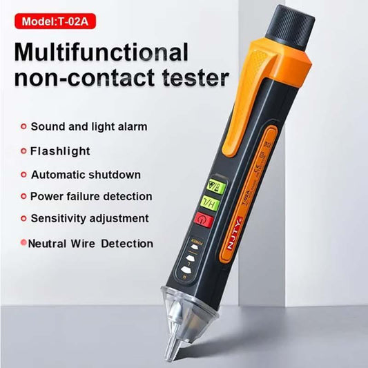 ⚡️🛡️ 50% OFF! Detector de voltaje sin contacto con doble alarma – Seguro, preciso e ideal para electricistas, aficionados al bricolaje y talleres ✨