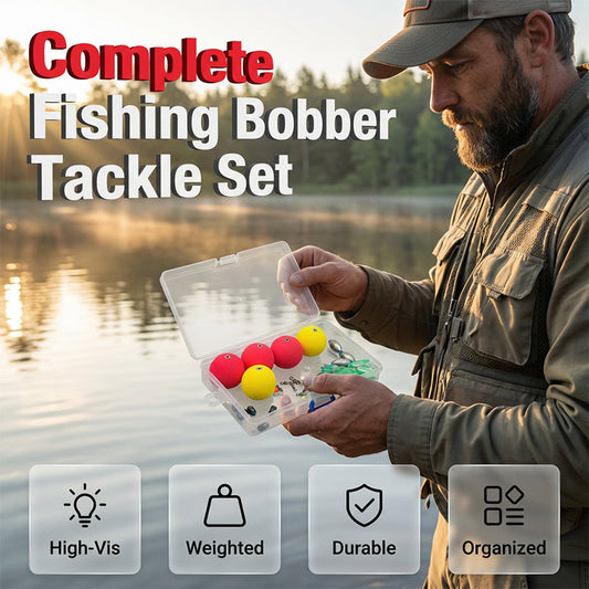 🎣 ¡50 % DE DESCUENTO! Kit de flotadores de pesca de espuma · 5 unidades · 27 o 30 mm