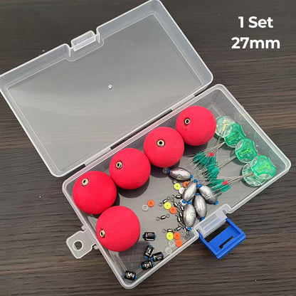 🎣 ¡50 % DE DESCUENTO! Kit de flotadores de pesca de espuma · 5 unidades · 27 o 30 mm