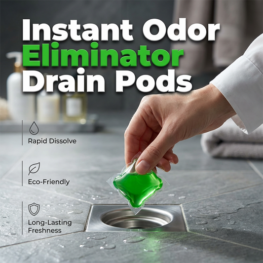 🏠💧 Cápsulas Neutralizadoras de Olores para Desagües – Fórmula Bio-Enzimática de Acción en el Origen. Aroma Fresco e Instantáneo· Sin Químicos Agresivos. ¡Adios a los Malos Olores! 🚰✅