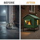⏳ ¡50% DE DESCUENTO por tiempo limitado! ⏰ Casa para Gatos Exterior Elevada para Todo Clima – Tela Oxford Impermeable· Forro Térmico de Aluminio y Diseño Plegable 🐈🏠🌧️