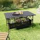 🏕️ ¡60% DESCUENTO! 🪑 Mesa de Camping Portátil – Plegable, Estable y de Montaje Rápido – Ideal para Camping, Picnic y Playa ☀️