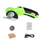 ✂️🔥 ¡50% DE DESCUENTO! Kit de Tijeras Eléctricas Inalámbricas Recargables y Portátiles para Tela – Corte Rápido, Batería USB y Hoja Afilada para Costura y Patchwork ✂️🧵