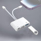 🛍️ 50% DESCUENTO – Lector de Tarjetas de Memoria 3 en 1 para Móvil y Tablet – USB-C, Lightning, USB-A – Plug & Play para iPhone, Android, PC y Mac 📱
