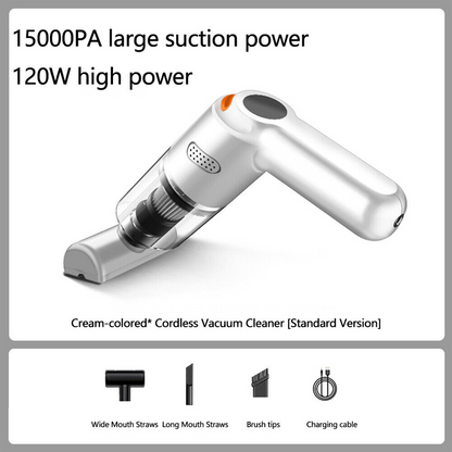 🚗 Aspiradora Inalámbrica para Coche 10000Pa 💨✨ – Motor 120W | Batería 4000mAh 30min | Filtro HEPA Lavable | Sin Cable 400g | 3 Ediciones | 50% DE DESCUENTO