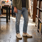 Zapatos Casuales de Lona sin Cordones para Hombre