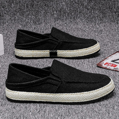 Zapatos Casuales de Lona sin Cordones para Hombre